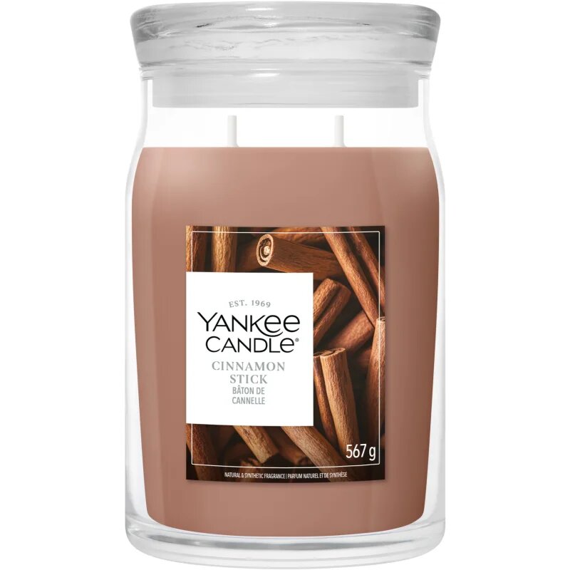 Yankee Candle Cinnamon Stick lumânare parfumată Signature 567 g