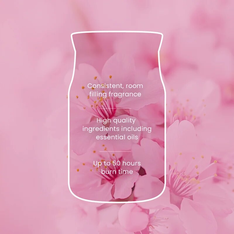 Yankee Candle Enchanting Cherry Blossom lumânare parfumată 368 g