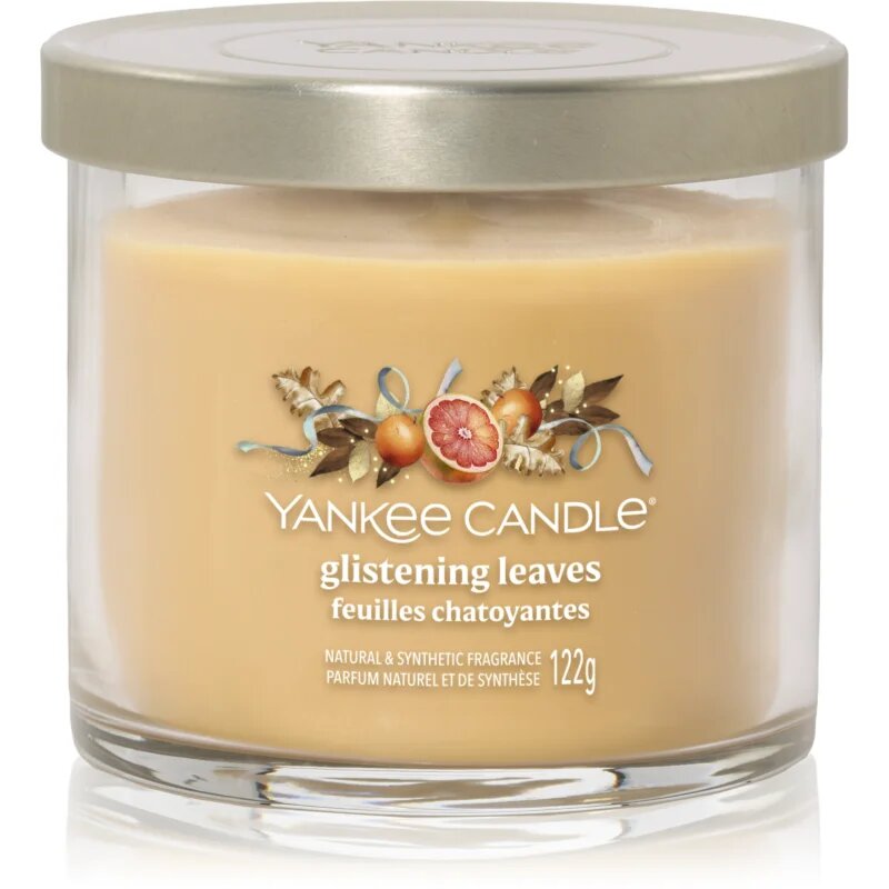 Yankee Candle Glistening Leaves lumânare parfumată Signature 122 g