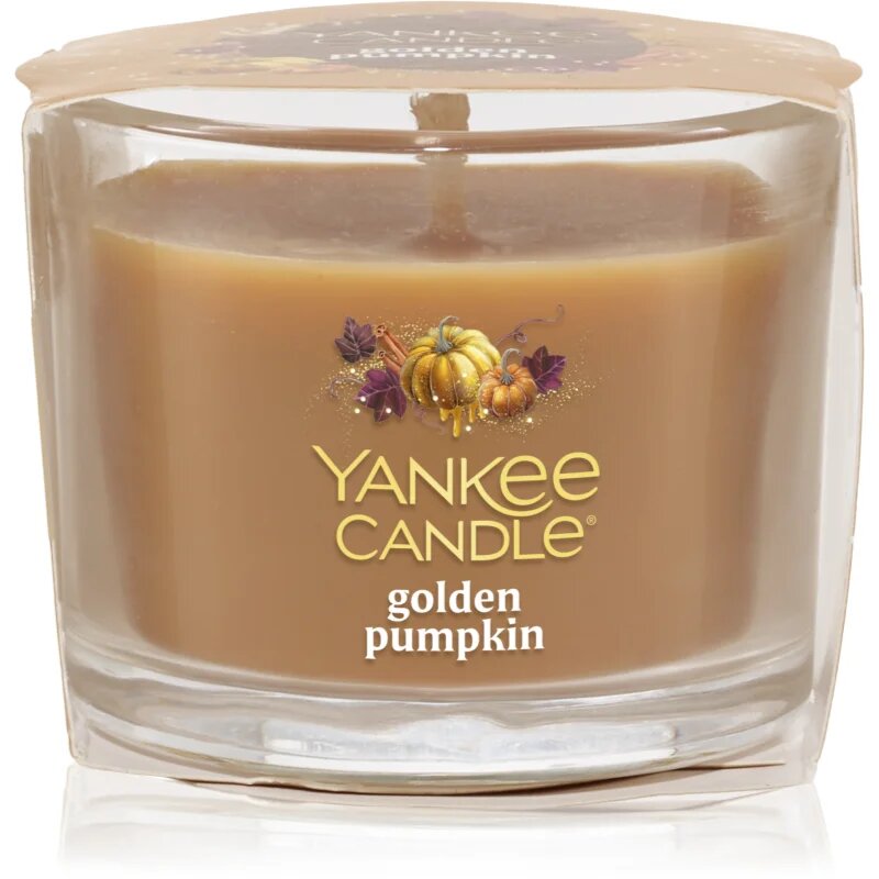 Yankee Candle Golden Pumpkin lumânare votiv glass 37 g
