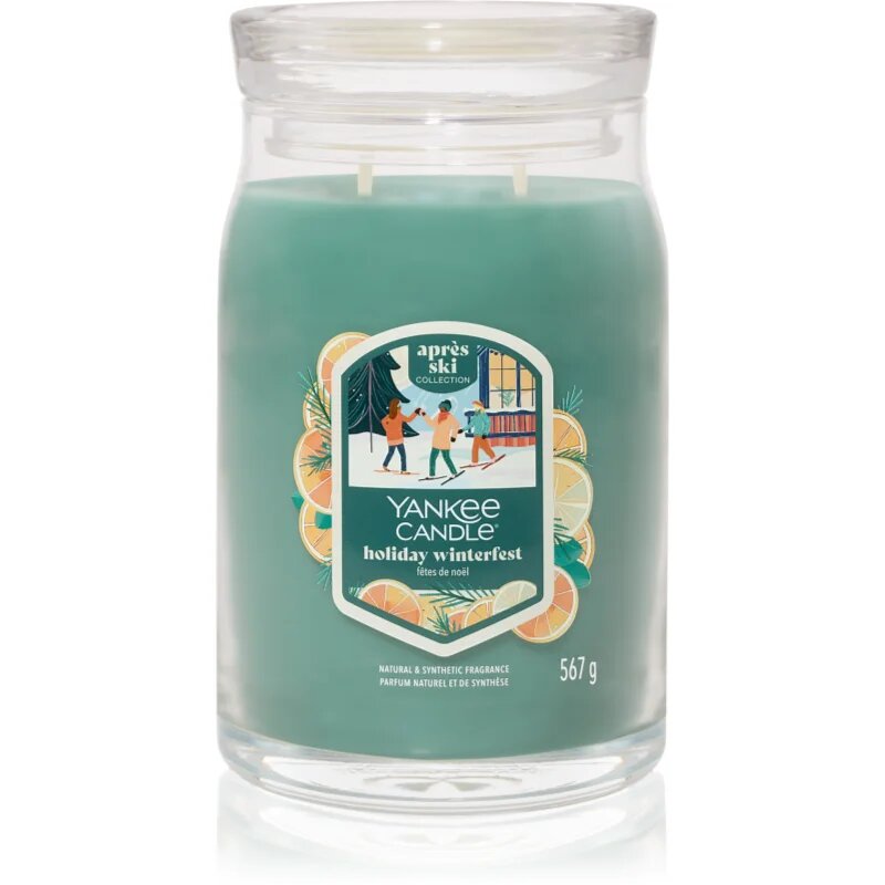 Yankee Candle Holiday Winterfest lumânare parfumată Signature 567 g