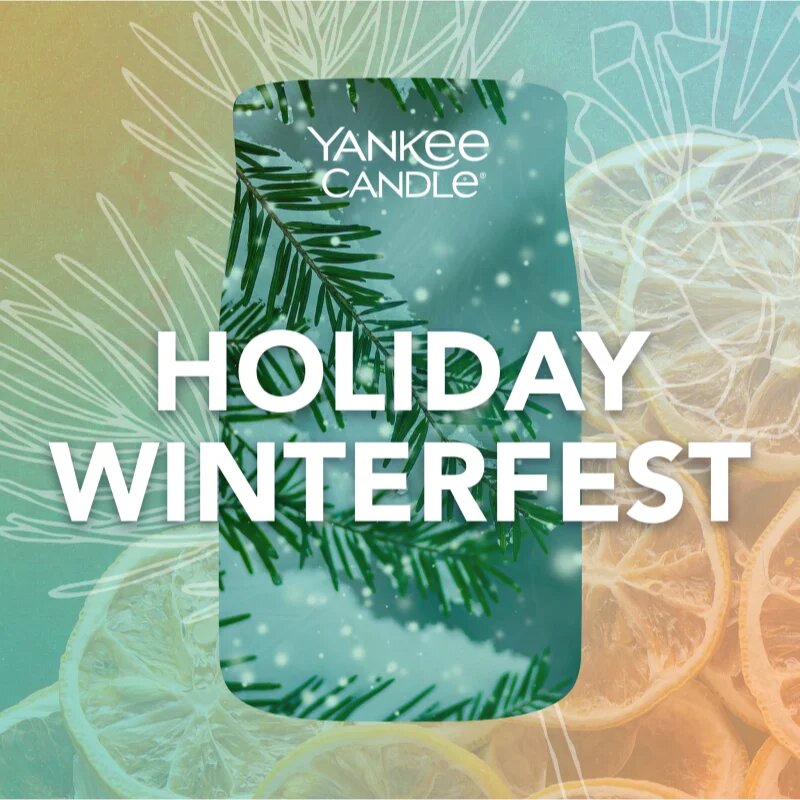Yankee Candle Holiday Winterfest lumânare parfumată Signature 567 g