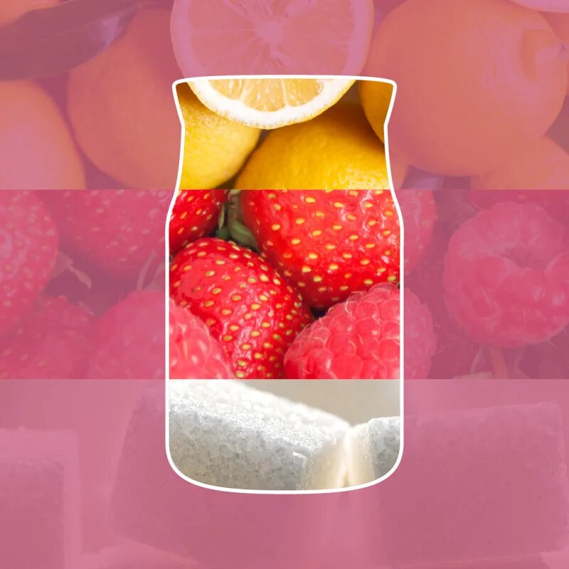 Yankee Candle Iced Berry Lemonade lumânare parfumată Signature 110 g