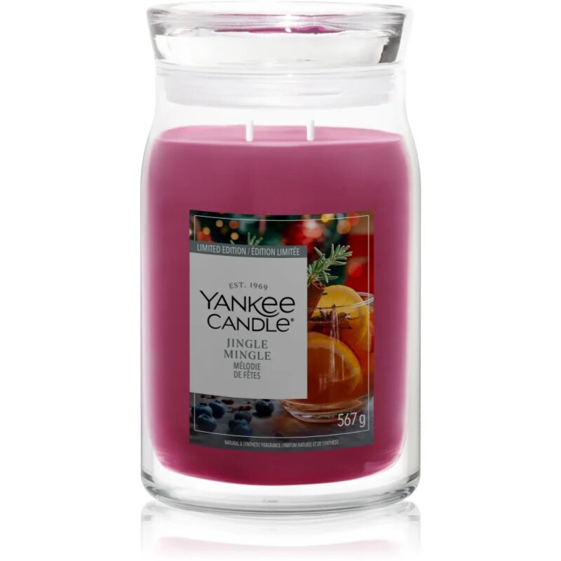 Yankee Candle Jingle Mingle lumânare parfumată 567 g