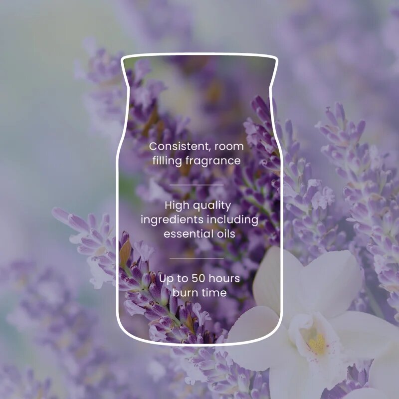 Yankee Candle Lavender Vanilla lumânare parfumată 268 g