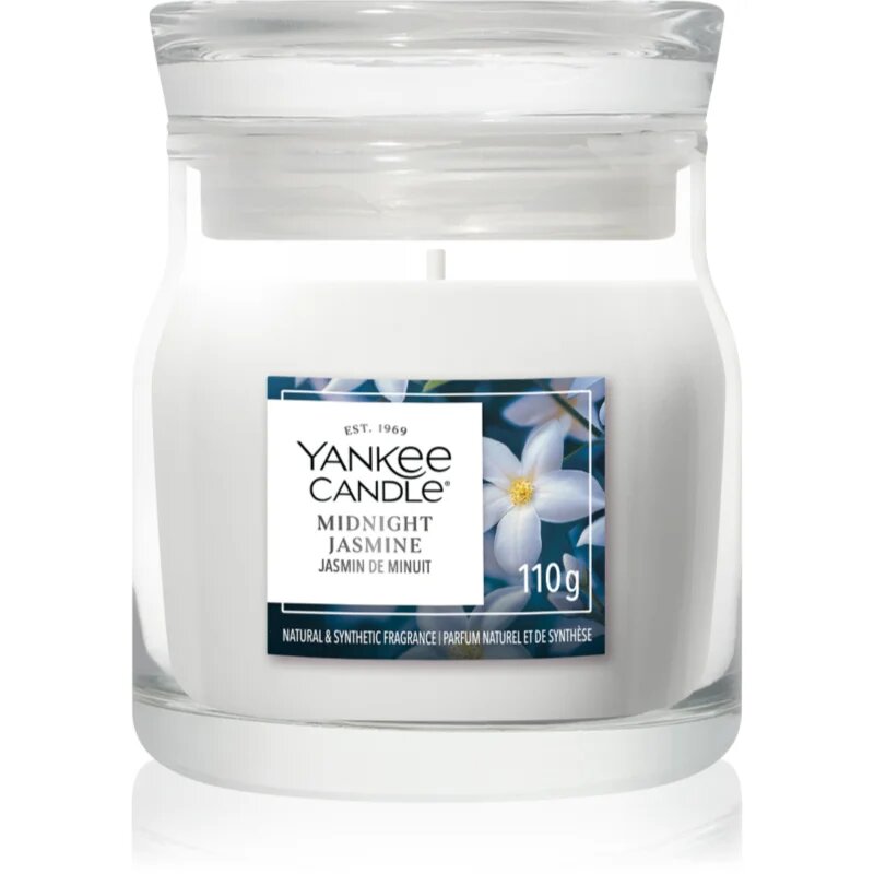 Yankee Candle Midnight Jasmine lumânare parfumată Signature 110 g