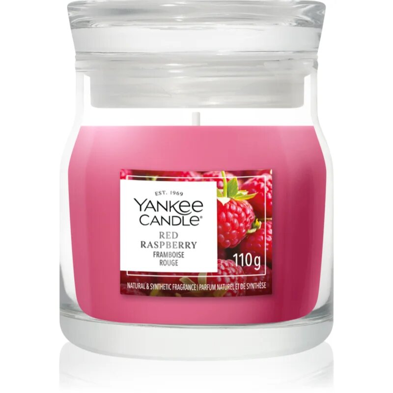 Yankee Candle Red Raspberry lumânare parfumată Signature 110 g