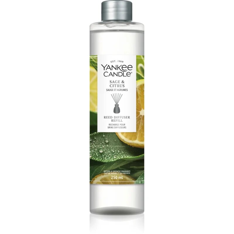 Yankee Candle Sage & Citrus reumplere în aroma difuzoarelor 250 ml