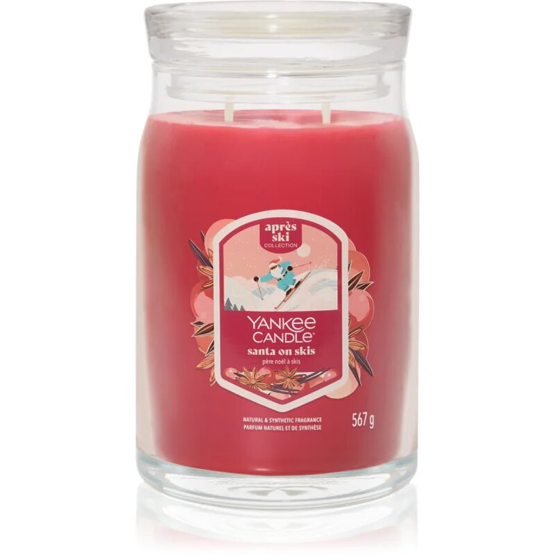 Yankee Candle Santa On Skis lumânare parfumată 567 g