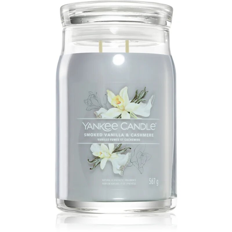 Smoked Vanilla & Cashmere lumânare parfumată Signature 567 g