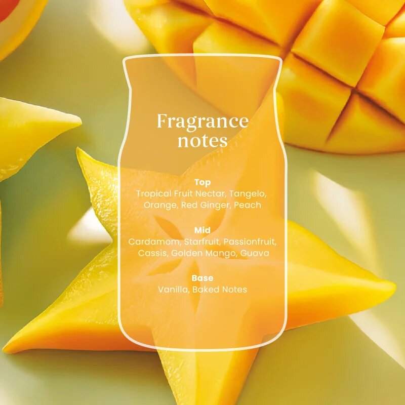 Yankee Candle Starfruit & Sunshine lumânare parfumată 567 g