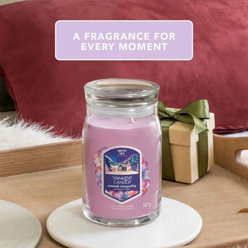 Yankee Candle Summit Stargazing lumânare parfumată Signature 567 g