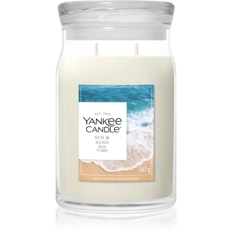 Yankee Candle Sun & Sand lumânare parfumată 567 g