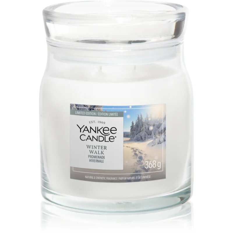 Yankee Candle Winter Walk lumânare parfumată 368 g