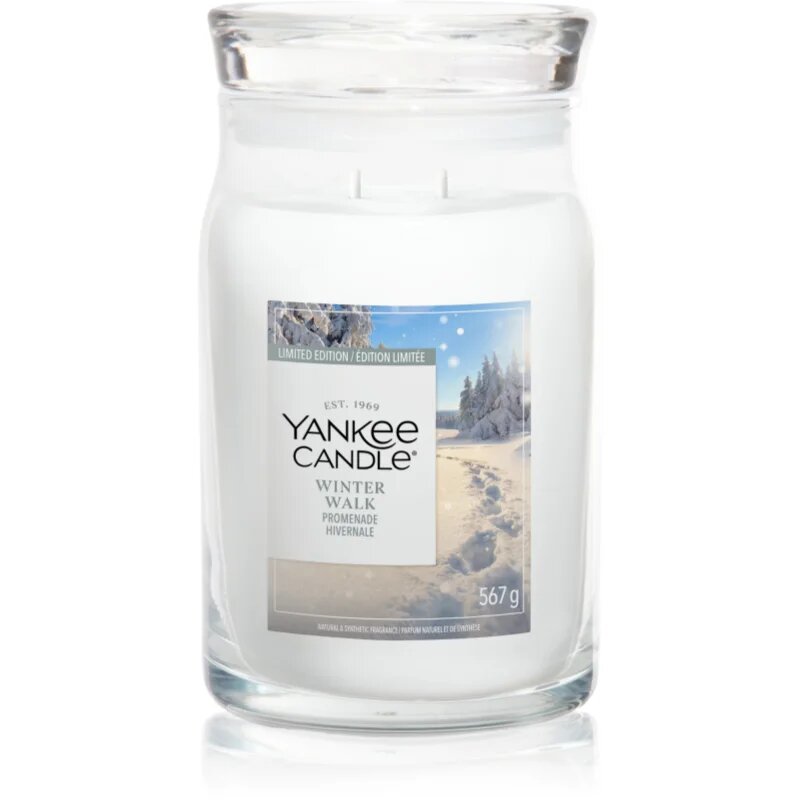 Yankee Candle Winter Walk lumânare parfumată 567 g