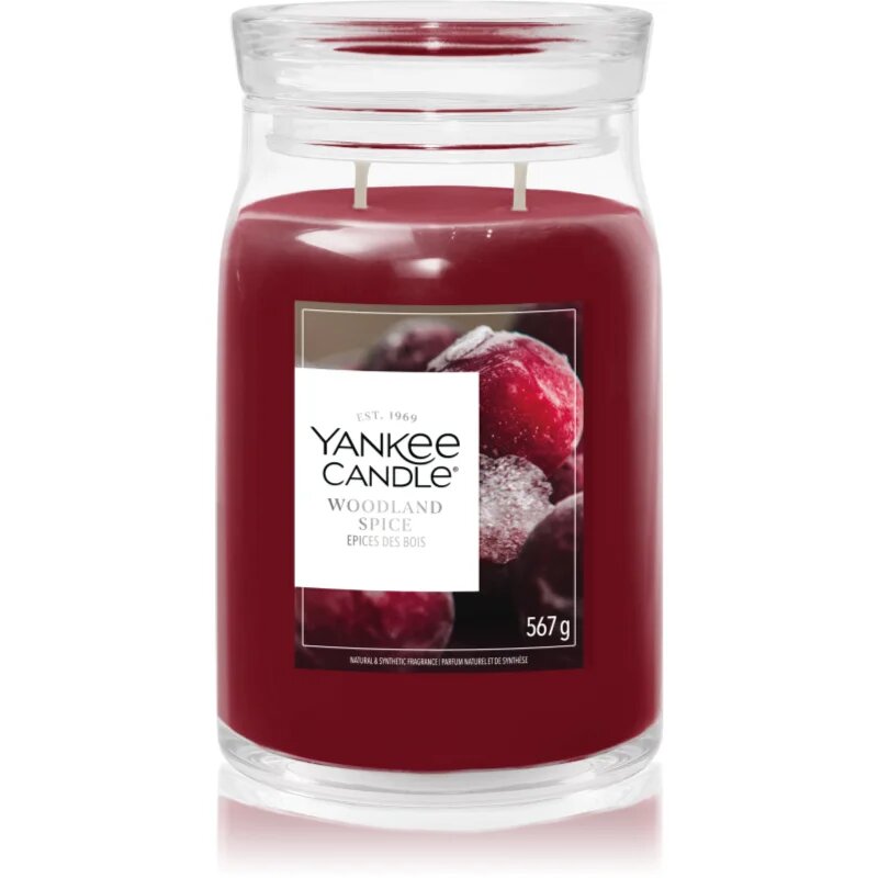 Yankee Candle Woodland Spice lumânare parfumată 567 g