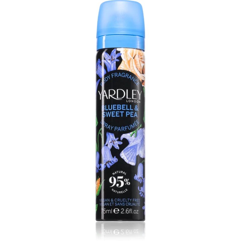 Bluebell & Sweetpea spray pentru corp pentru femei 75 ml