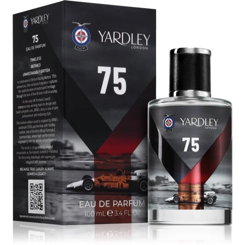 Yardley BRM 75 Eau de Parfum pentru bărbați 100 ml