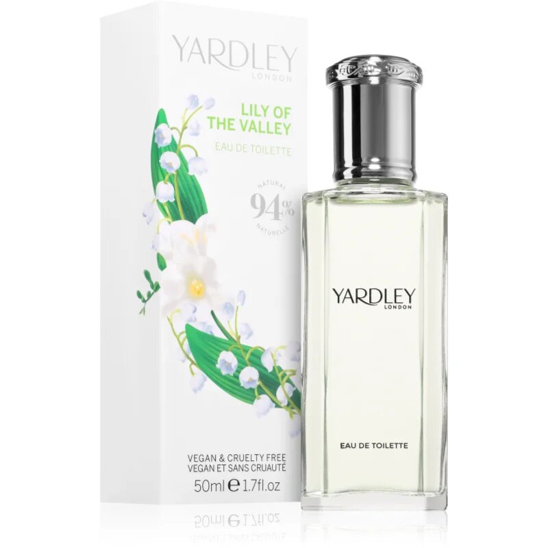 Yardley Lily Of The Valley Eau de Toilette pentru femei 50 ml