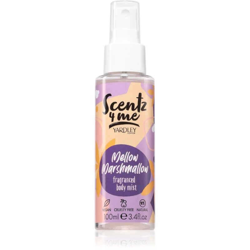 Scentz 4 Me Mellow Marshmallow Body Mist pentru femei 100 ml