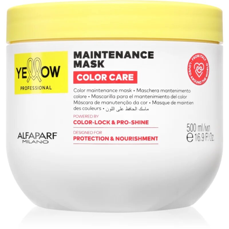 Yellow Professional Color Care Maintenance Mask masca pentru păr vopsit 500 ml