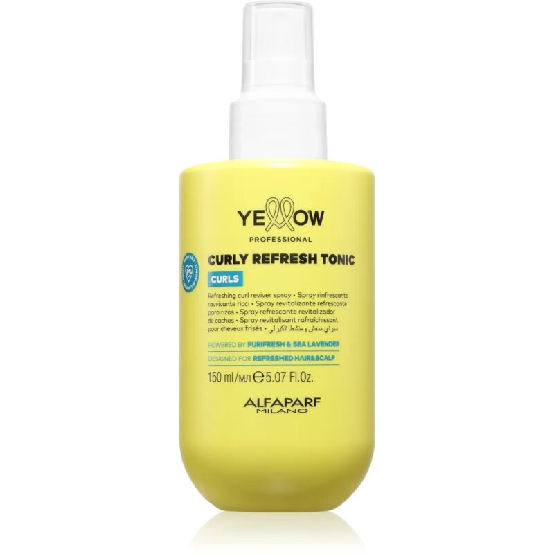 Yellow Professional Curls Curly Refresh Tonic spray pentru păr creț 150 ml