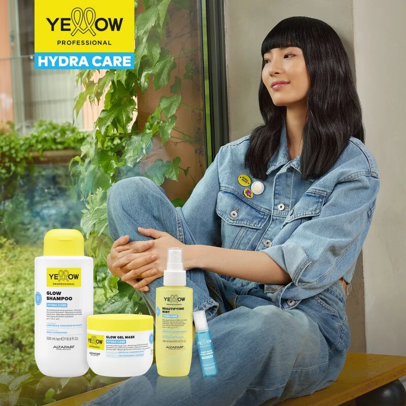 Yellow Professional Hydra Care Glow Shampoo sampon hidratant pentru toate tipurile de păr 500 ml
