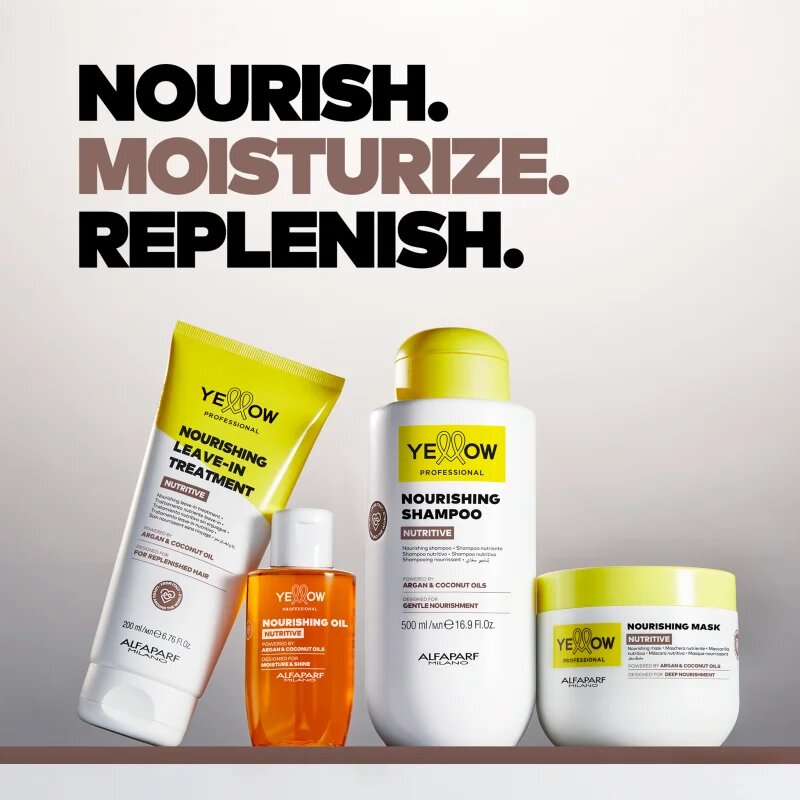 Yellow Professional Nutritive Shampoo șampon pentru păr uscat și fragil pentru păr 500 ml