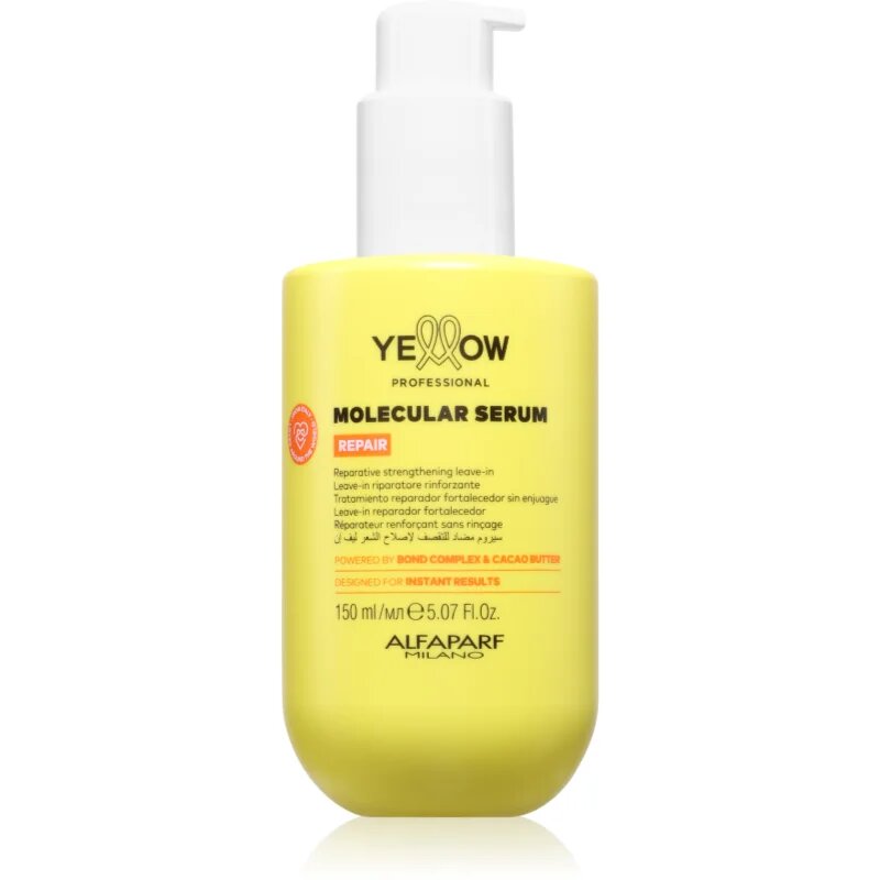 Yellow Professional Repair Molecular Serum ser fara clatire pentru par deteriorat 150 ml