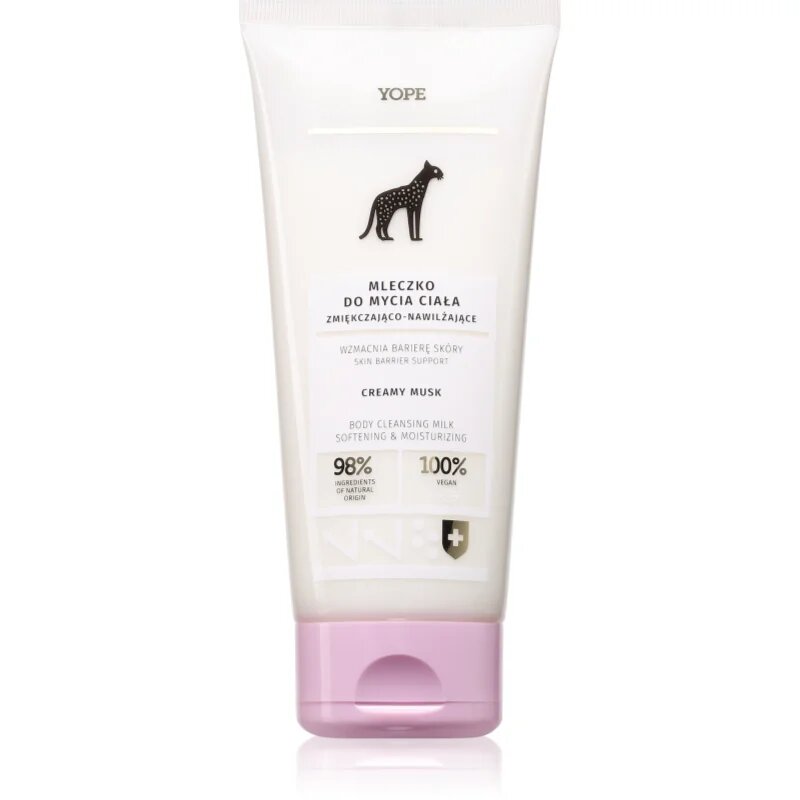 Yope Creamy Musk gel de dus relaxant cu efect de hidratare 200 ml