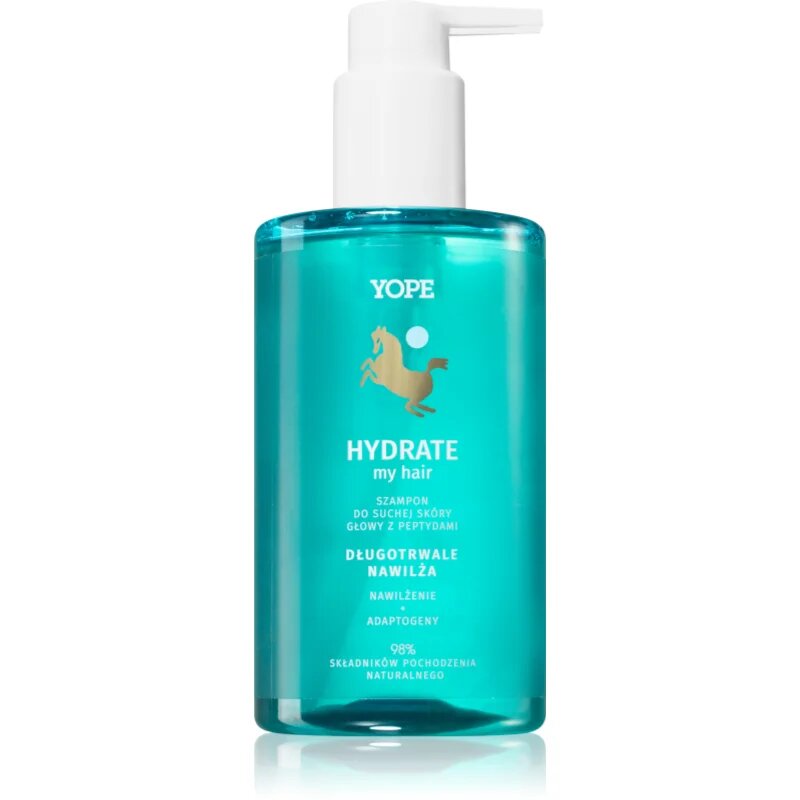 Yope HYDRATE my hair sampon hidratant pentru un scalp uscat atenueaza senzatia de mancarime 300 ml