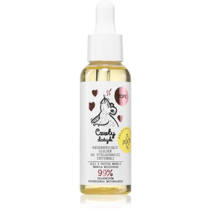 Yope Regenerating Intimate Care Oil tratament pentru regenerare si calmare pentru partile intime 50 ml