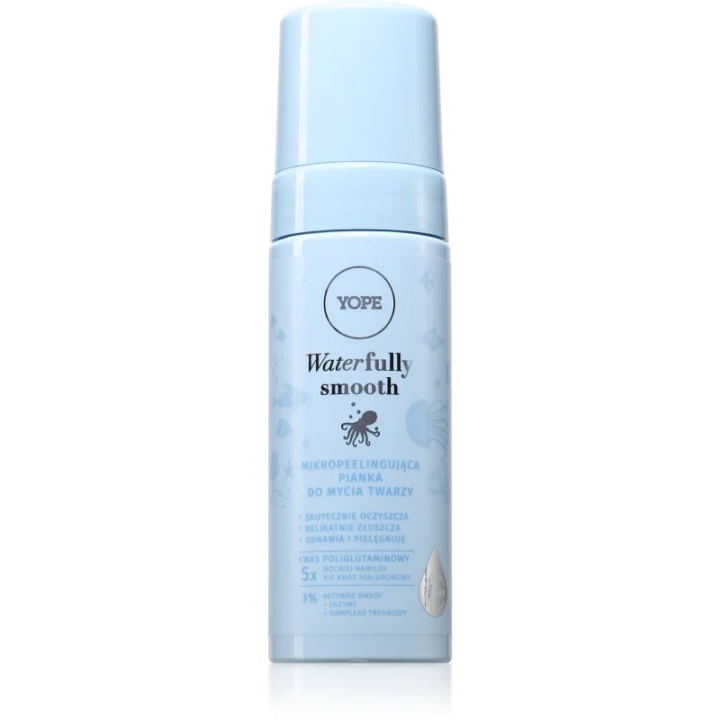 Waterfully Smooth Foam spuma exfolianta pentru curatare faciale 150 ml