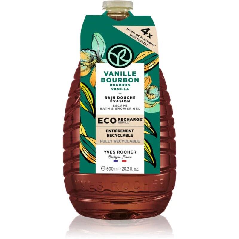 Yves Rocher Bain de Nature gel de duș mătăsos 600 ml