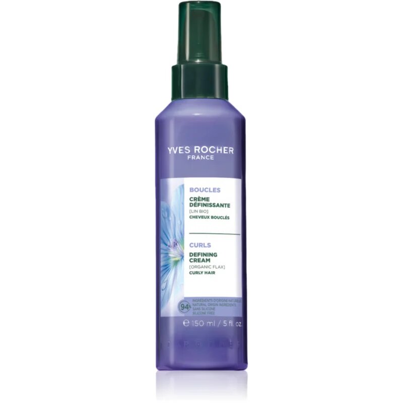Yves Rocher Boucles Cremă modelatoare pentru păr creț 150 ml