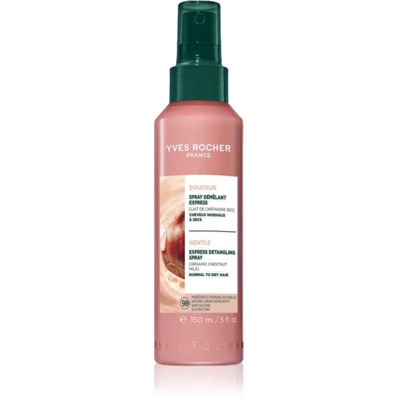 Yves Rocher Douceur lotiune pentru par usor de pieptanat in spray 150 ml