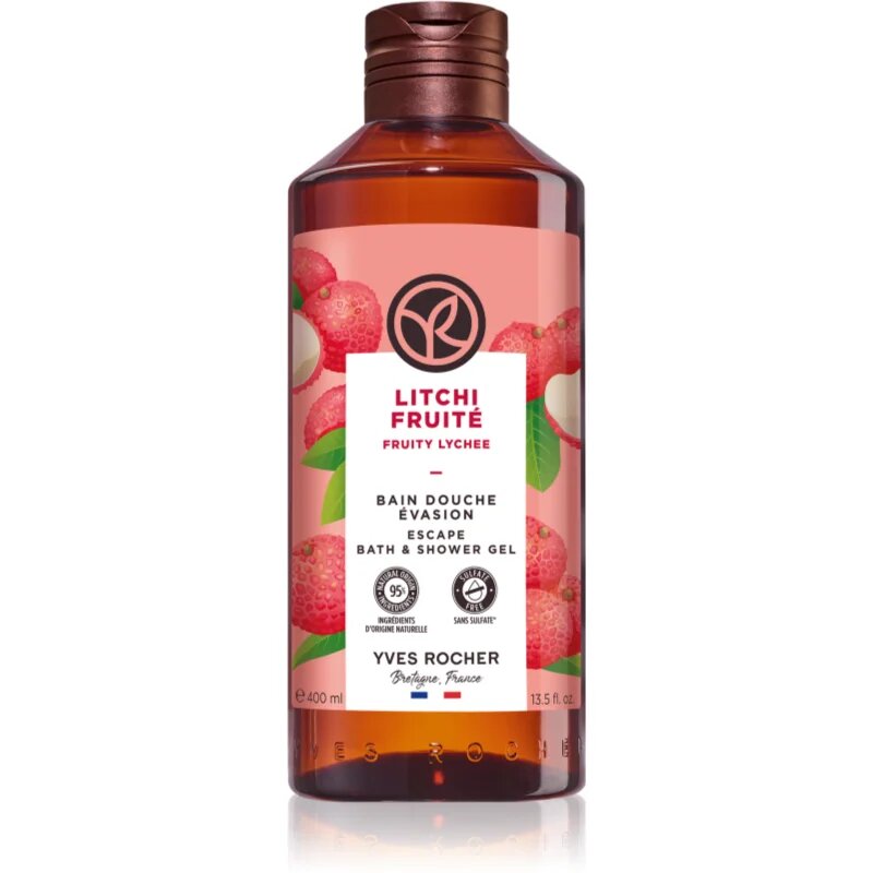 Yves Rocher Fruity Lichee gel de duș 400 ml