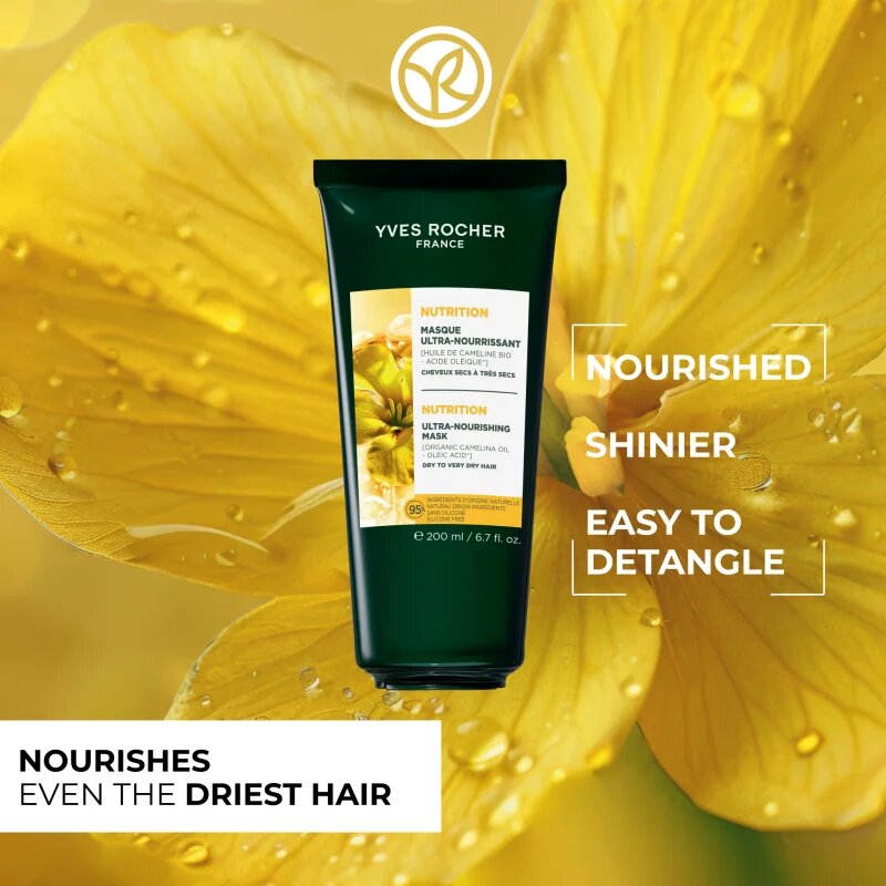 Yves Rocher Nutrition masca de par hranitoare 200 ml