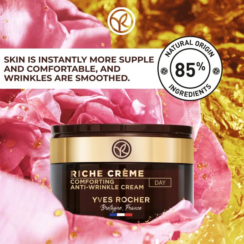 Yves Rocher Riche Créme crema de zi pentru contur 50 ml