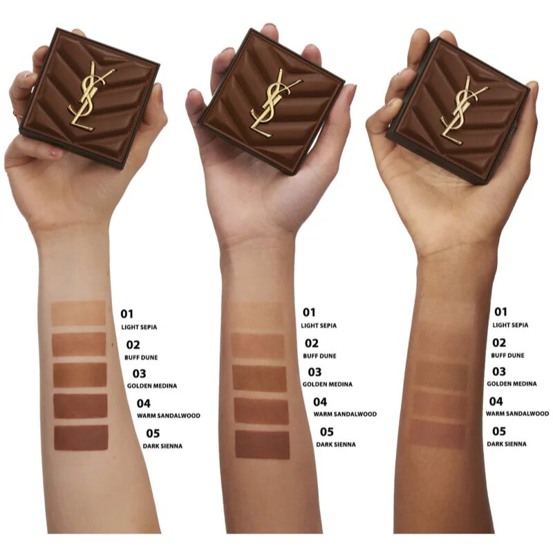 Yves Saint Laurent All Hours Bronzer autobronzant pentru femei 03 Golden Medina 75 g