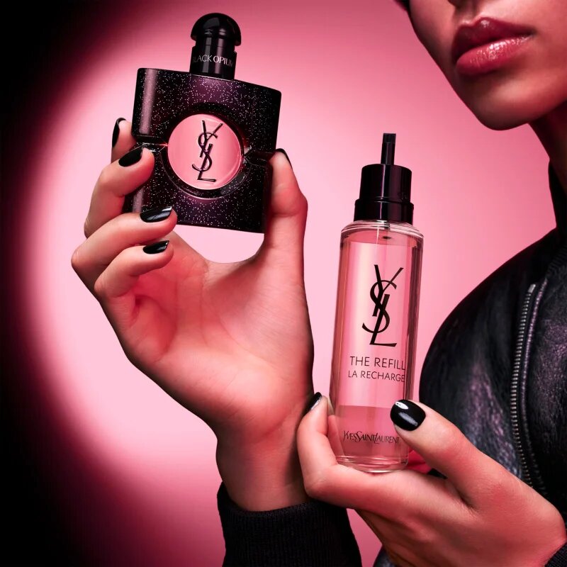 Yves Saint Laurent Black Opium Eau de Parfum rezervă pentru femei refill 100 ml