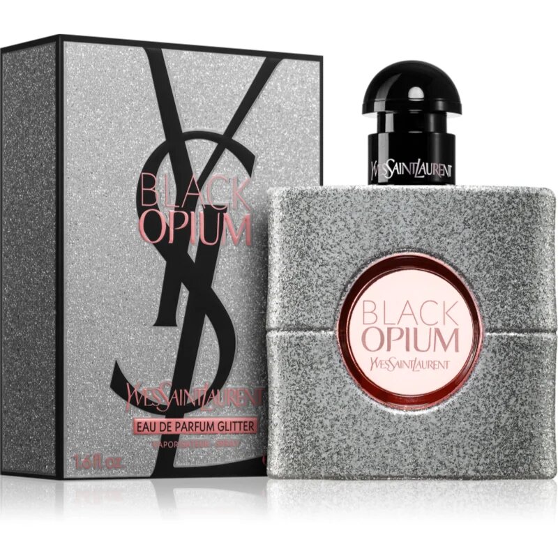 Yves Saint Laurent Black Opium Glitter Eau de Parfum pentru femei 50 ml