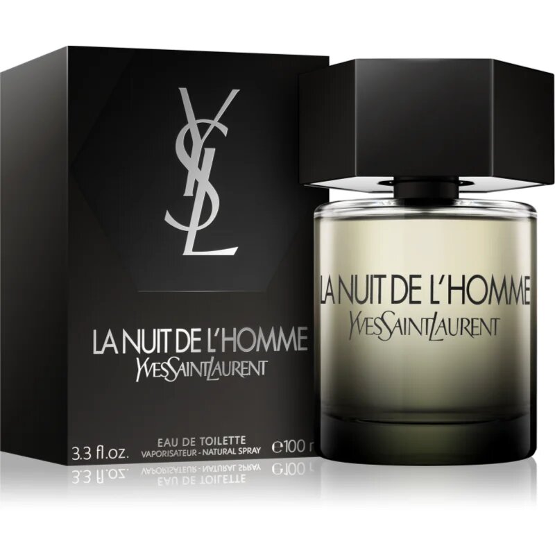 Yves Saint Laurent La Nuit de L'Homme Eau de Toilette pentru bărbați 100 ml
