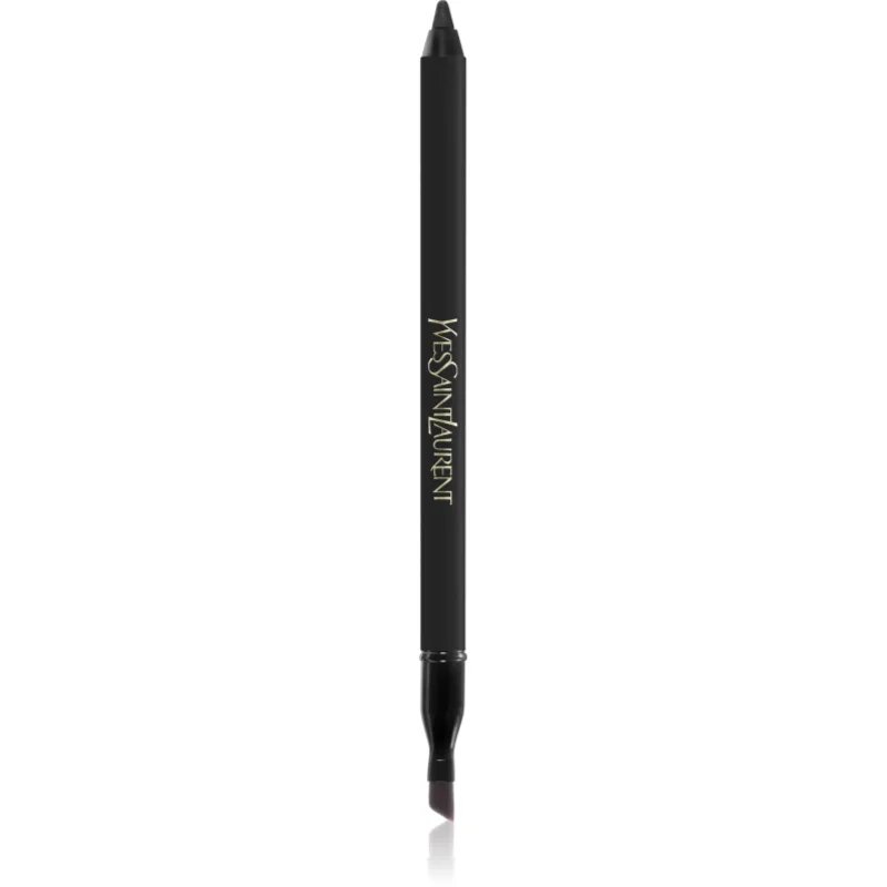 Yves Saint Laurent Lines Liberated Eyeliner dermatograf persistent pentru femei 01 Unbridled Black 1.2 g