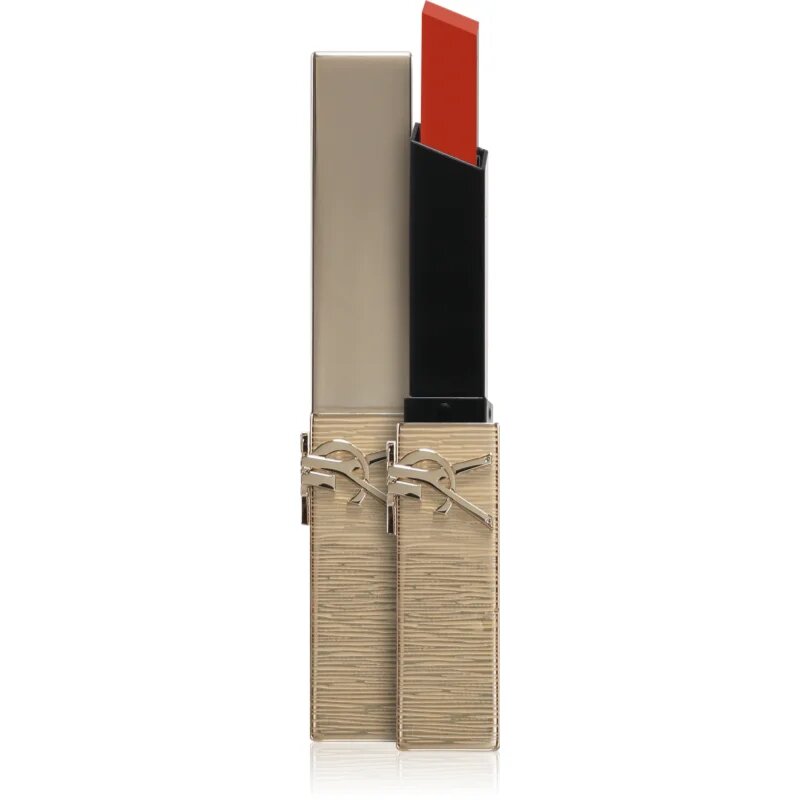 Yves Saint Laurent Rouge Pur Couture The Slim Holiday Collection ruj mat lichid cu efect de piele culoare 1936 2.2 g