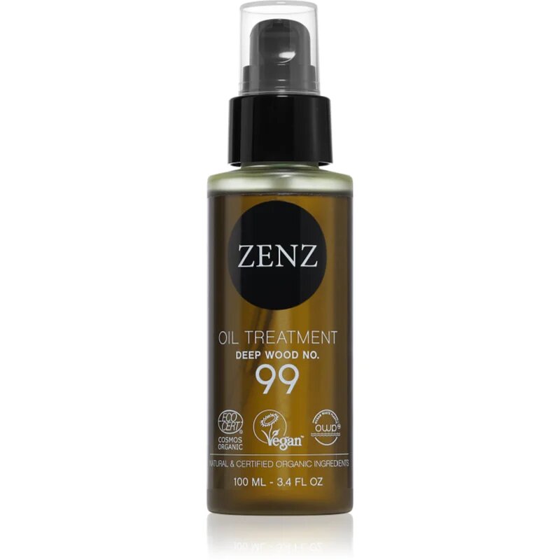 ZENZ Organic Deep Wood No. 99 ulei de ingrijire pentru față corp și păr 100 ml