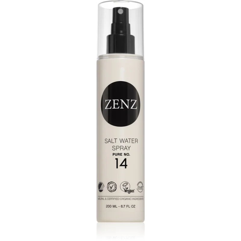 ZENZ Organic Pure No. 14 Salt Water Spray spray cu sare pentru păr 200 ml