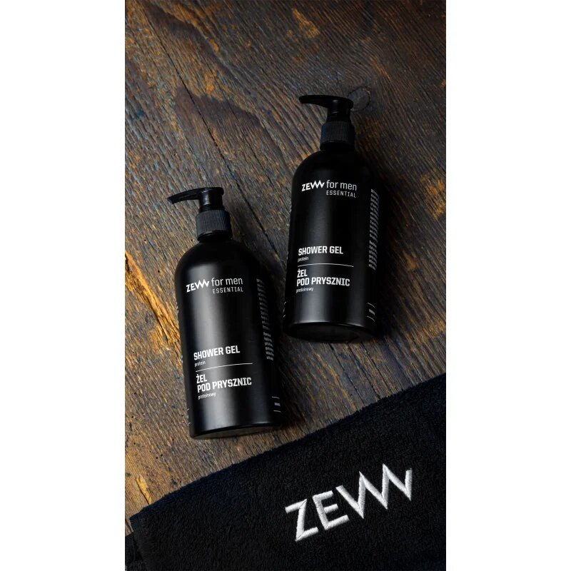Zew For Men BODY WASH protein shower gel gel de duș pentru barbati 400 ml