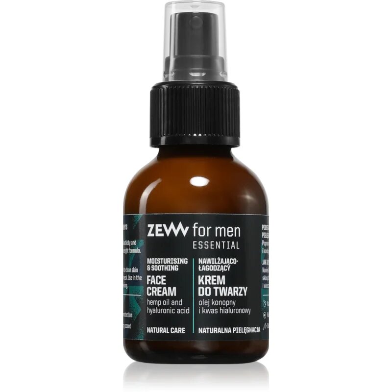 Zew For Men FACE CREAM Essential moisturising and soothing crema de fata hidratanta pentru barbati 50 ml