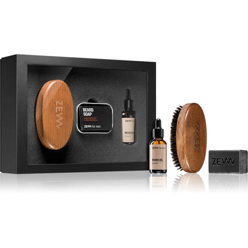 Zew For Men GIFTSET The Simple Lumberjack set set cadou pentru barbă